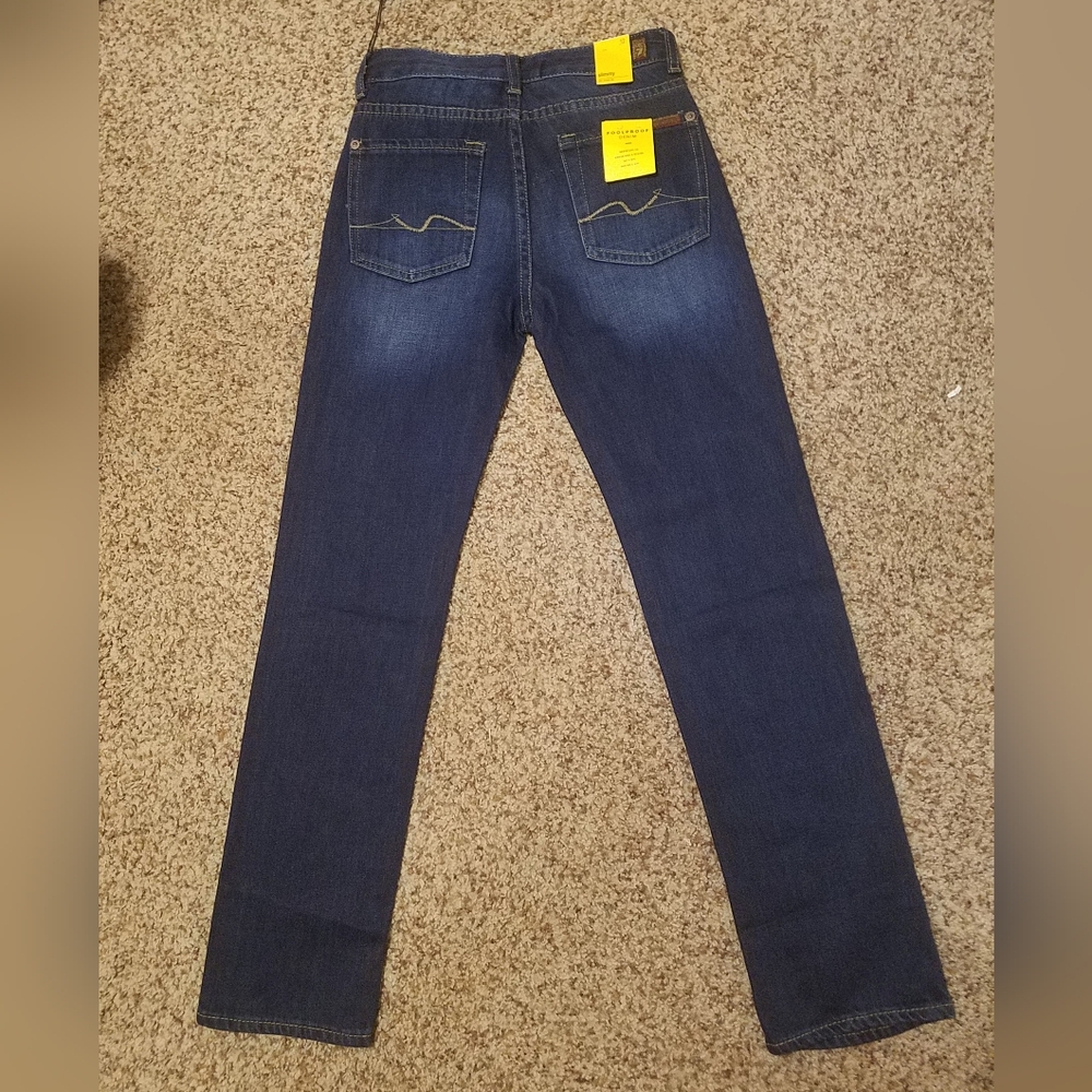 NWT 7 for all mankind Slimmy Blue Jeans Size 12